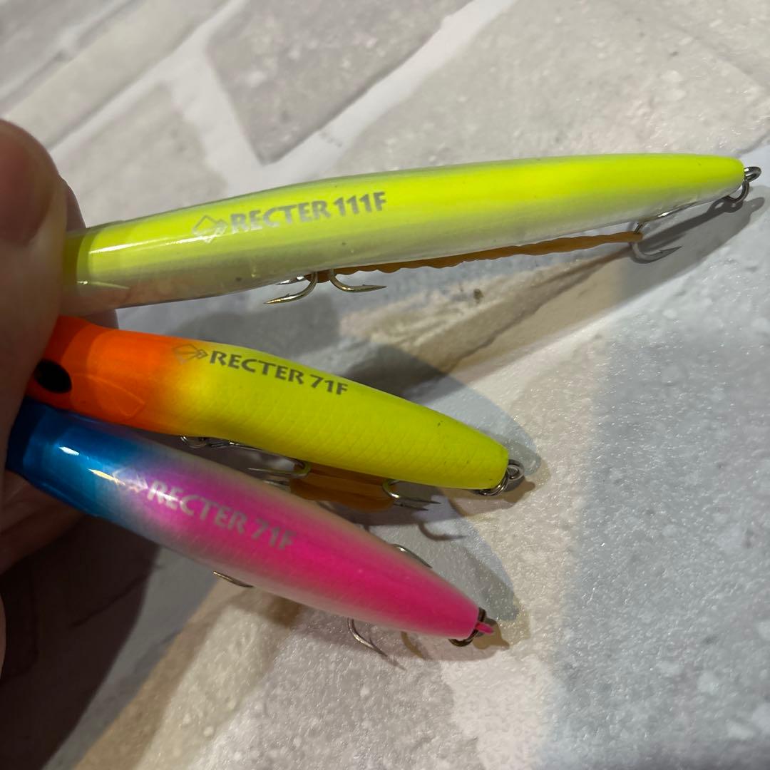 美品　シーバスルアー　バチ抜けセット　まとめ売り　マニック　レクター　アルデンテ