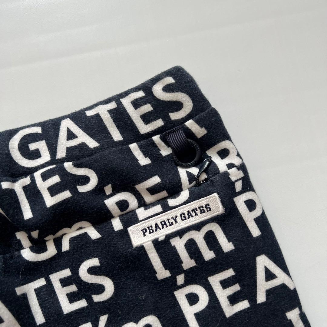 Pearlygates パーリーゲイツ　スウェットパンツ　レディース　総柄　ロゴ