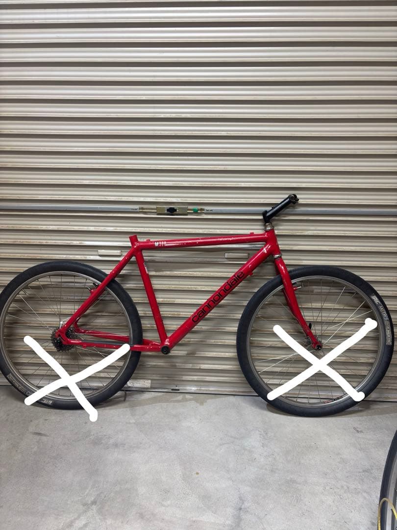 Cannondale M300 レッドフレーム 18インチ Old mtb