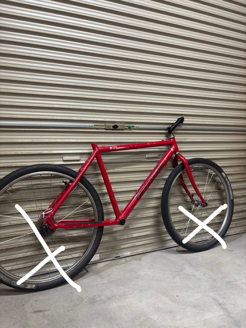 Cannondale M300 レッドフレーム 18インチ Old mtb