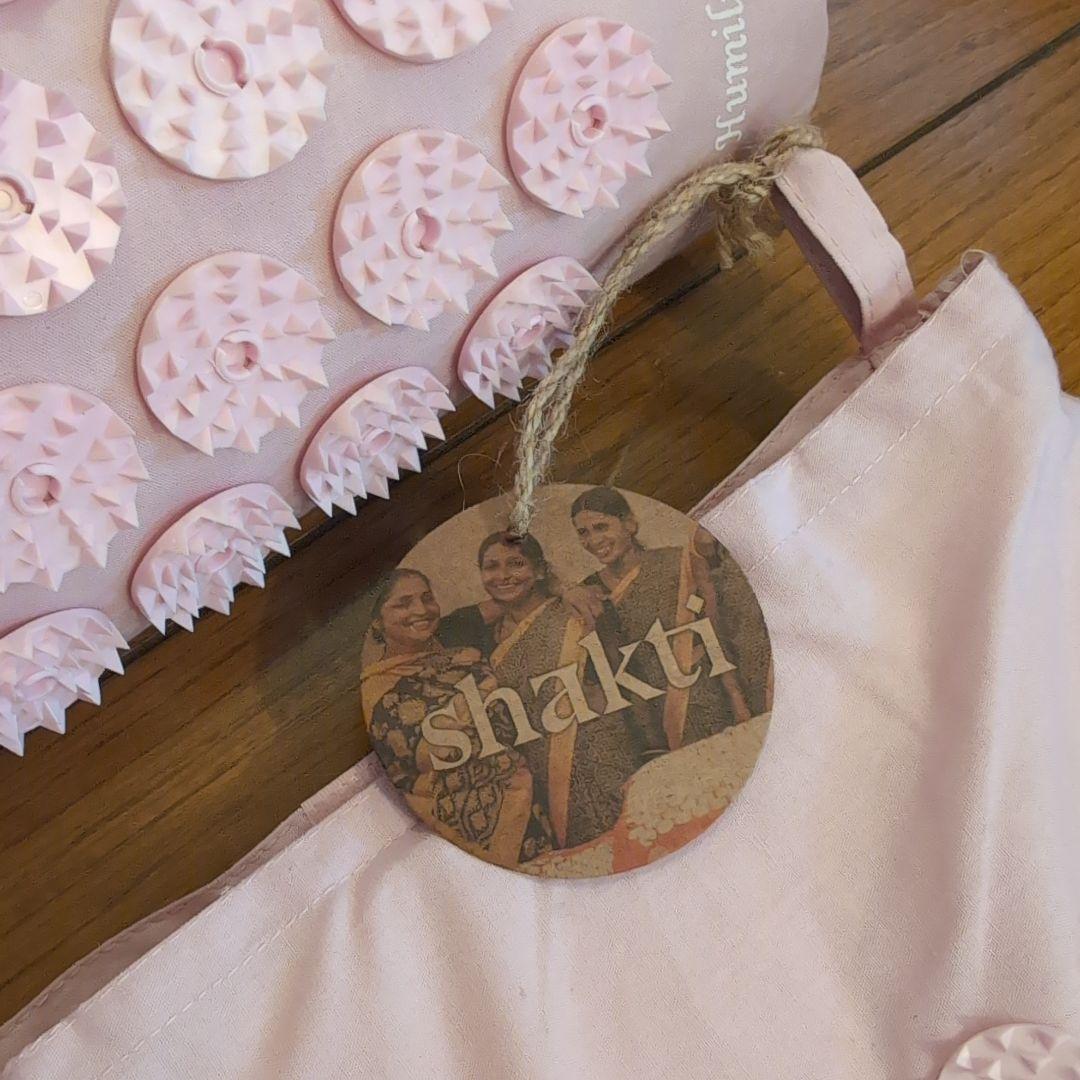 shakti 突起付きヨガマット ピンク