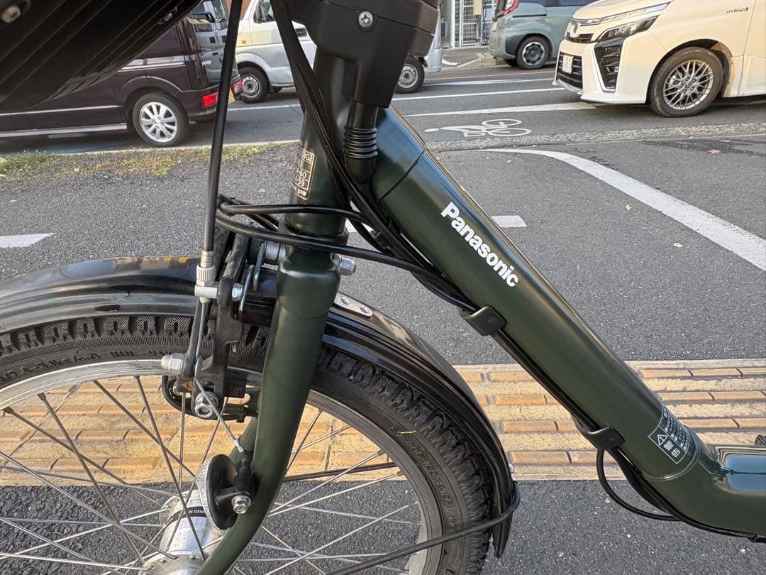 中古20インチPanasonic電動アシスト自転車　8.9Ah 大阪