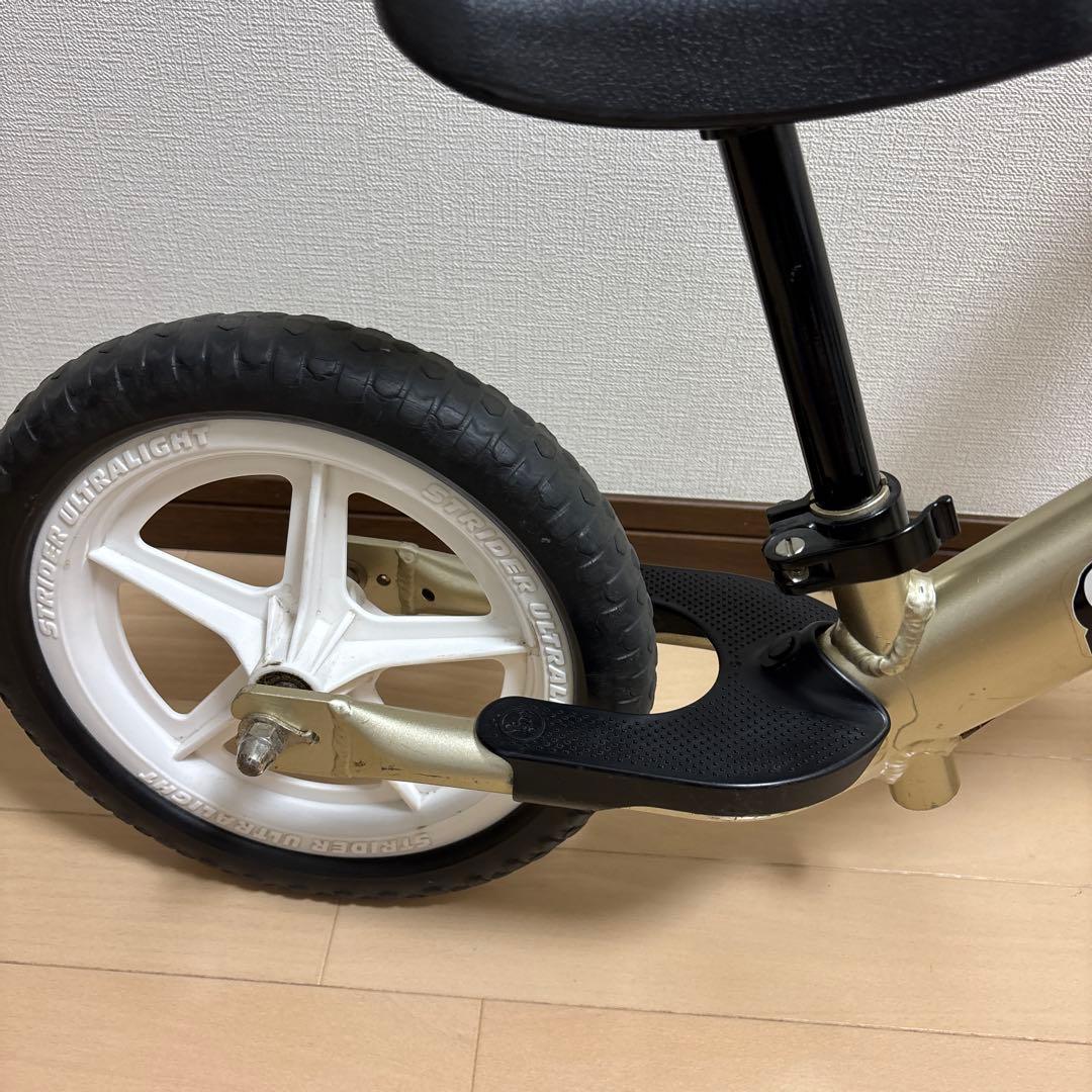 STRIDER 12 PRO バランスバイク ゴールド