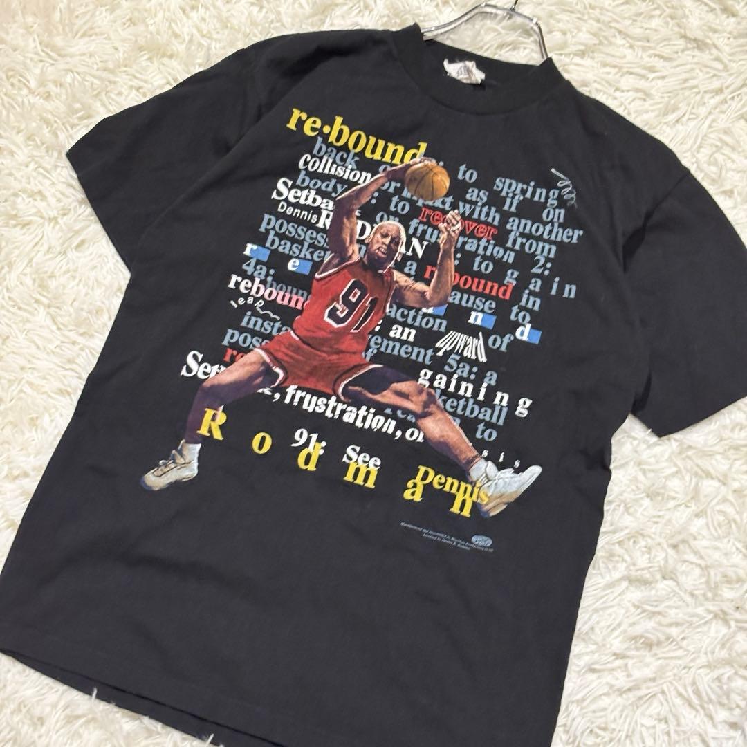 【美品】90s NBA ロッドマン Tシャツ ヴィンテージ M USA製