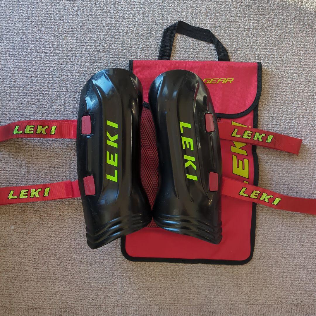LEKI レキ　レガース　シンガード　美品　33cm