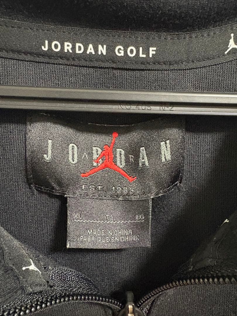 JORDAN GOLF ハーフジップ スウェットXL ブラック　2024年モデル