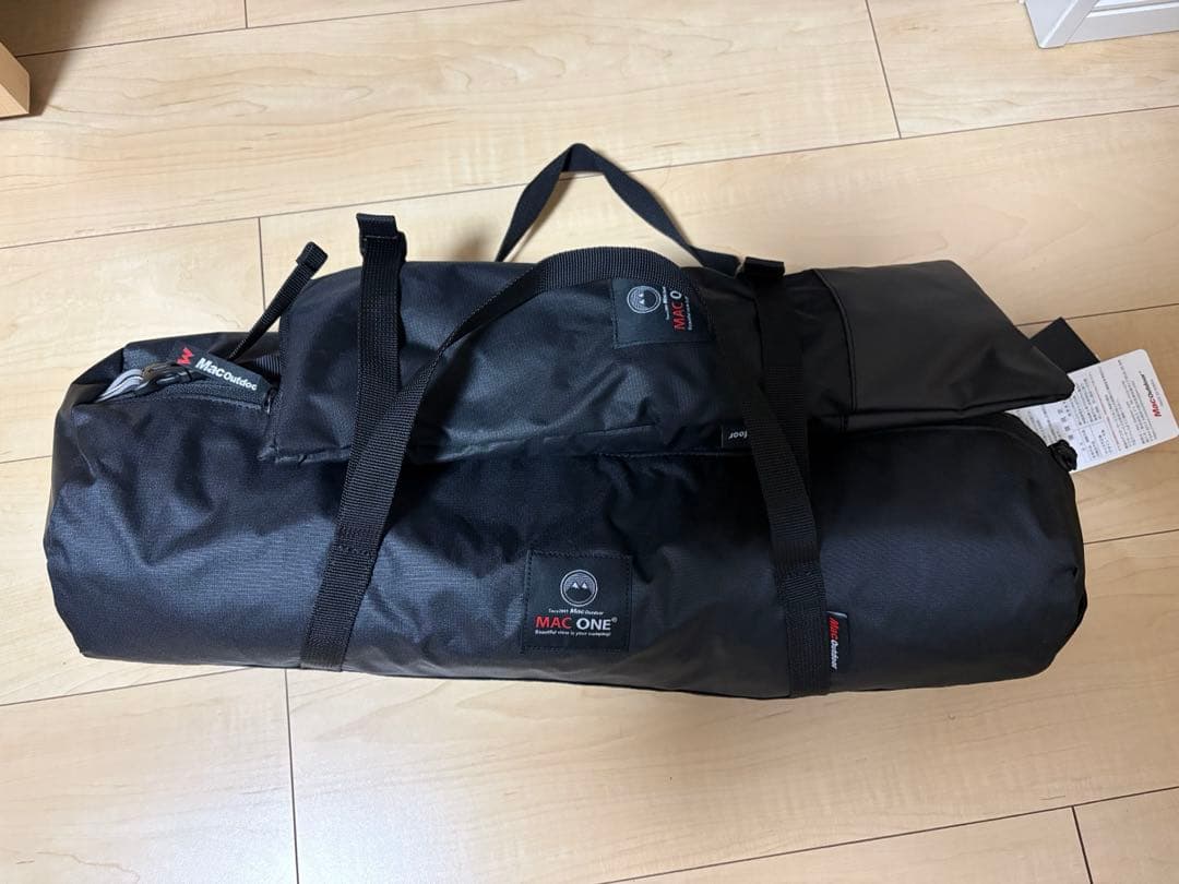 Maconeヘキサタープ ブラックM マックワンタープ