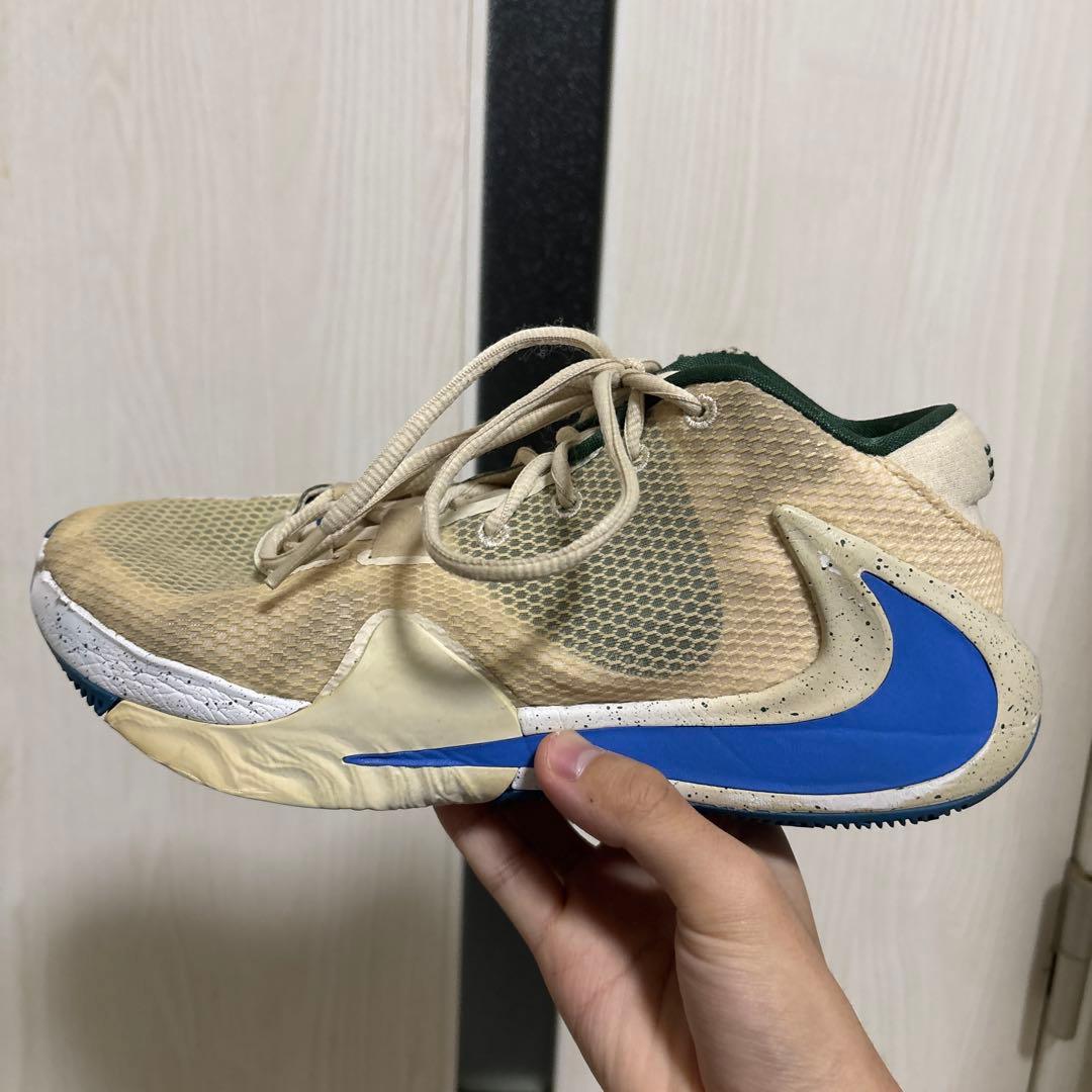 シューズ(男性用) Nike Zoom Freak 1 Light Cream/Blue 26.5