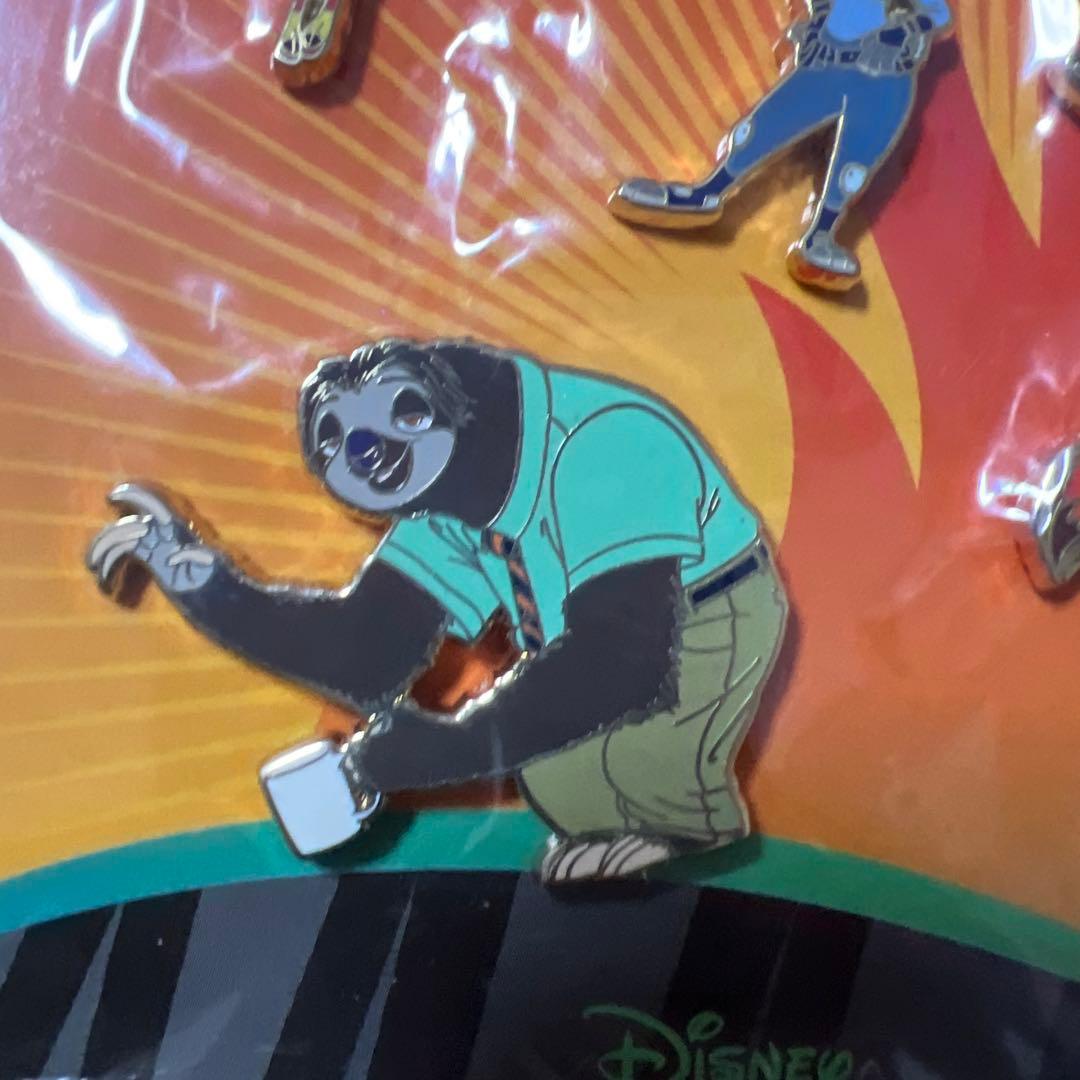 ディズニー　ズートピア　ピンバッジセット
