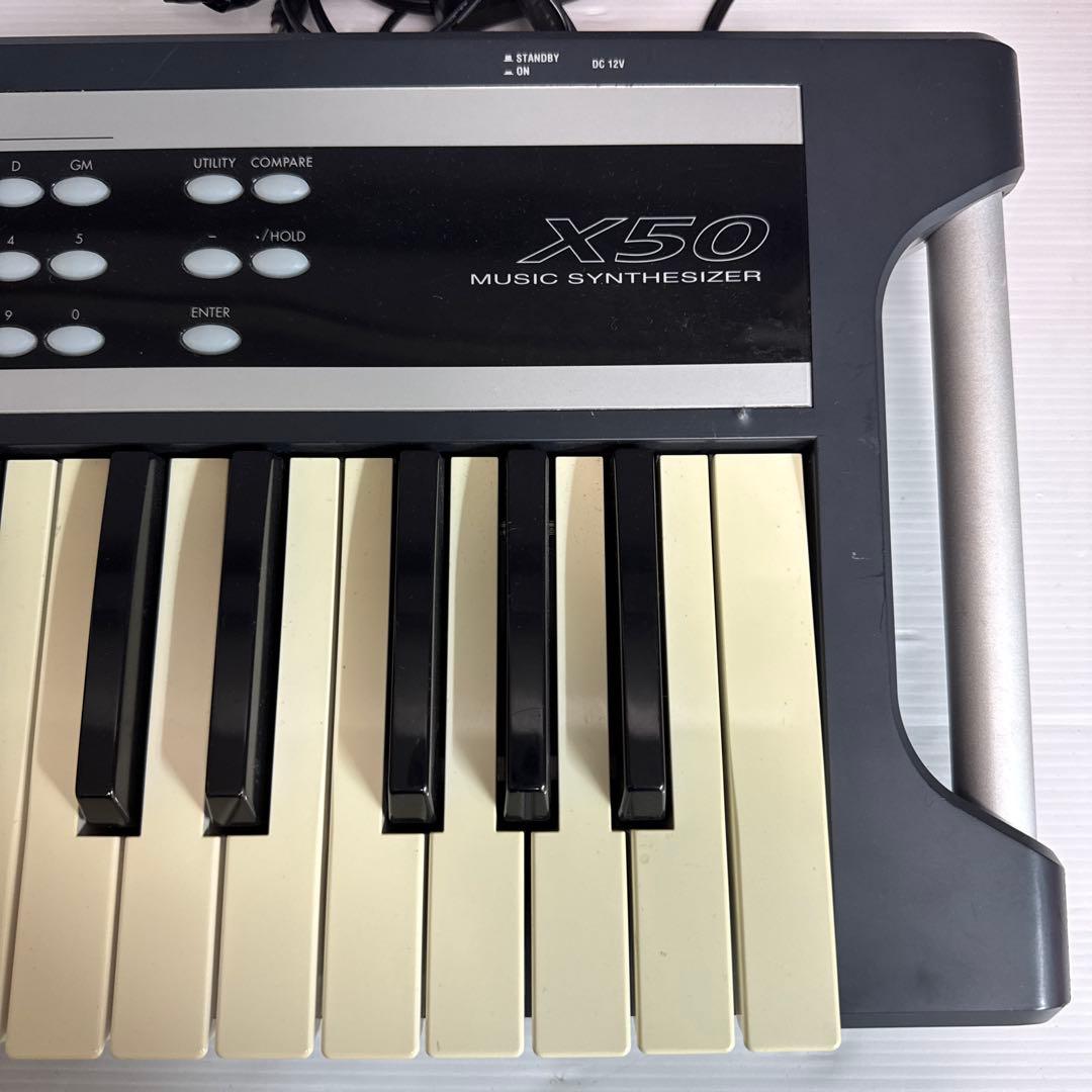 ジャンク】KORG X50 シンセサイザー