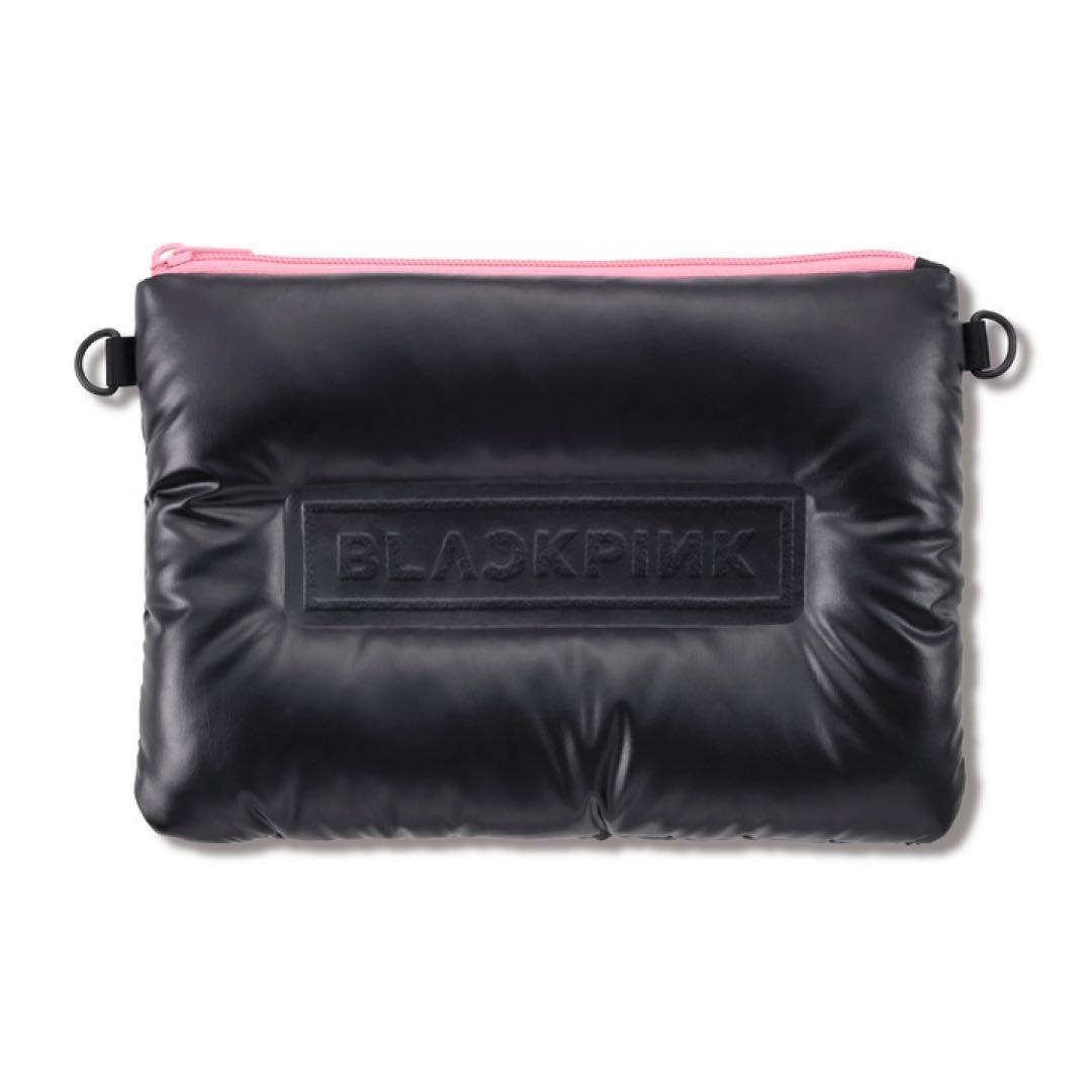 BLACKPINK パファーポーチ フォンタブ&ストラップ