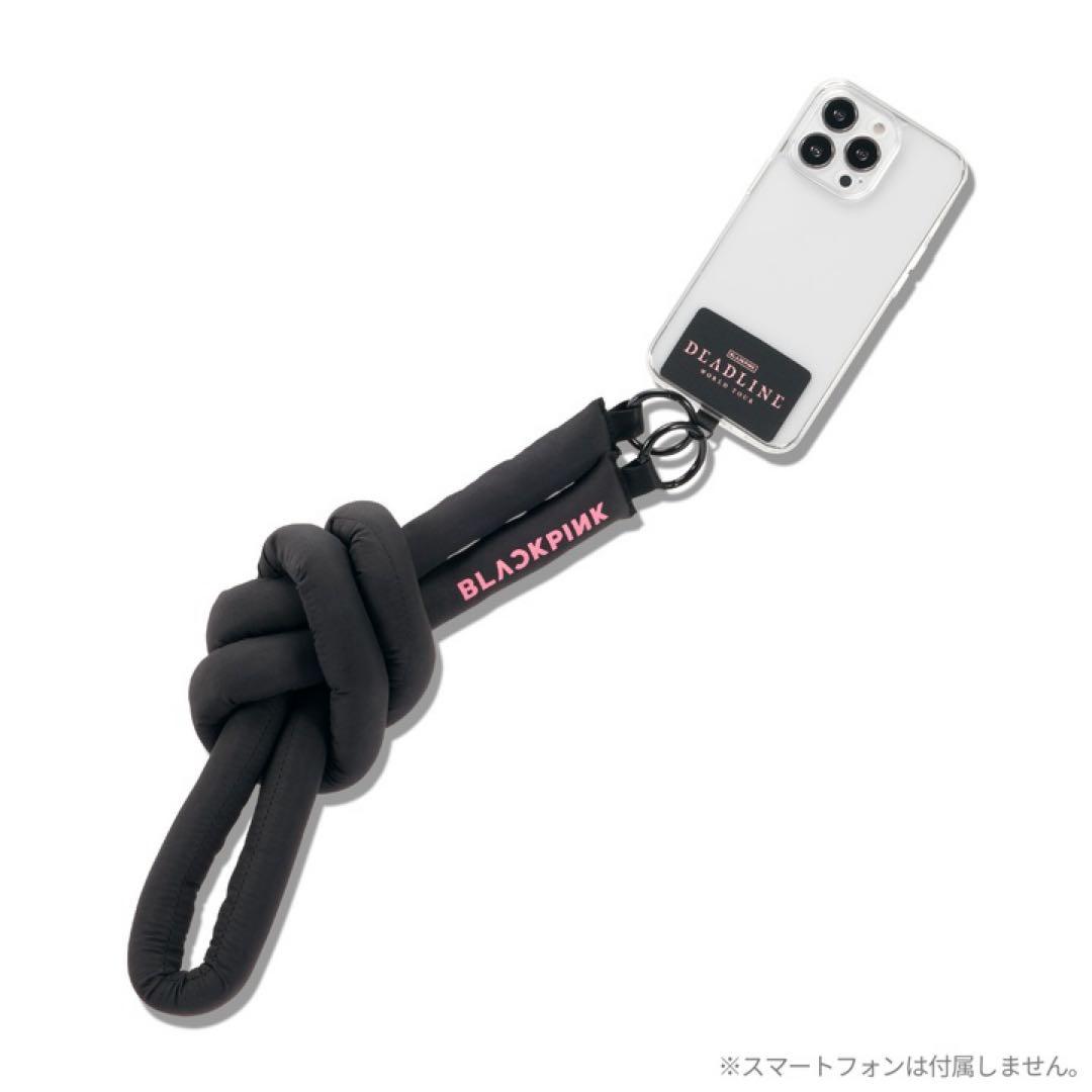 BLACKPINK パファーポーチ フォンタブ&ストラップ