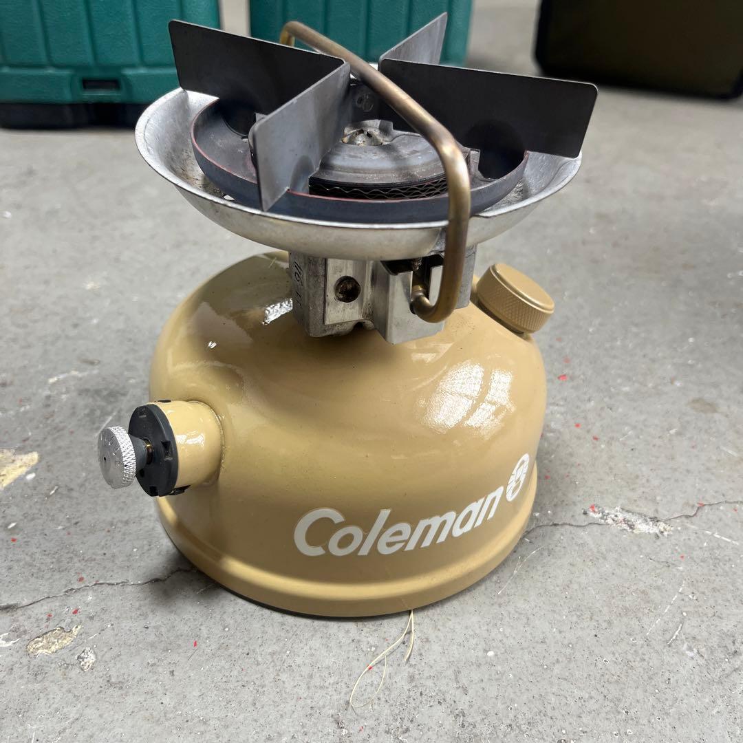 Coleman ランタン三台　シングルバーナーセット