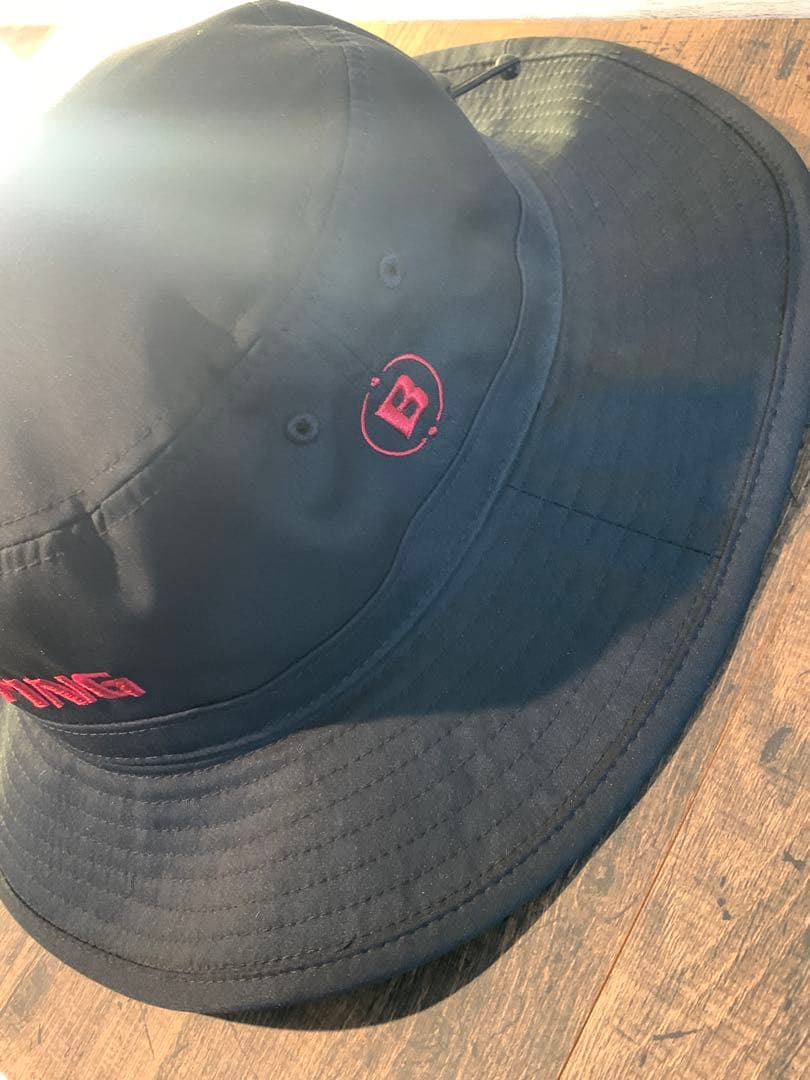 BRIEFING WIDE HAT BLACK L 美品