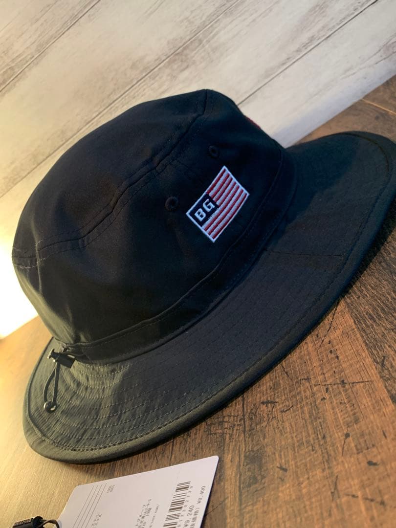 BRIEFING WIDE HAT BLACK L 美品