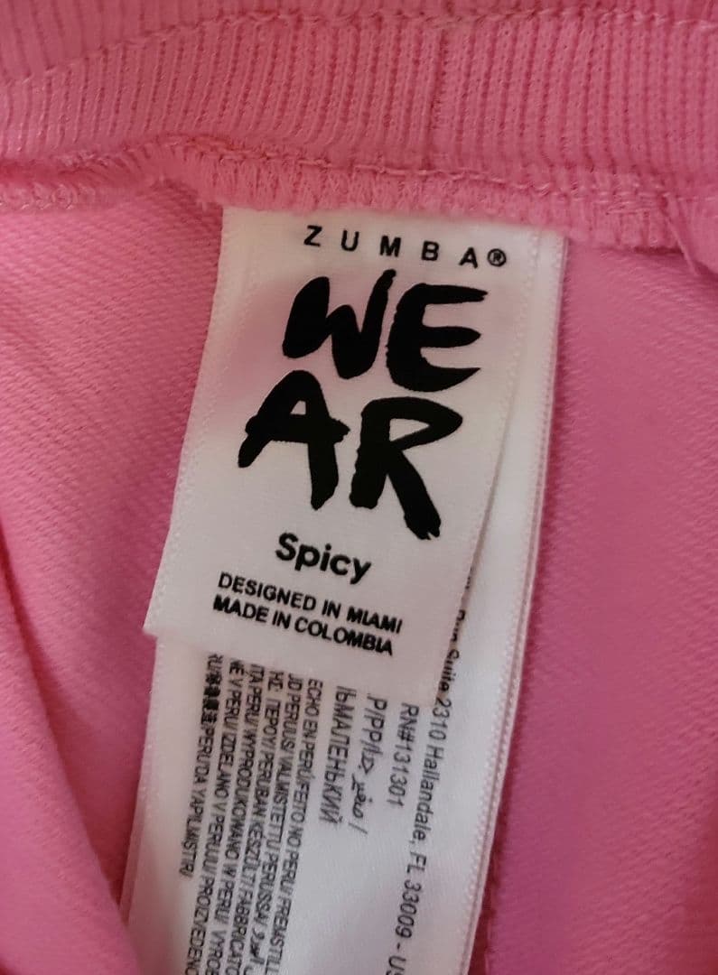 ZUMBA 正規品　Spicy ピンクパンツ