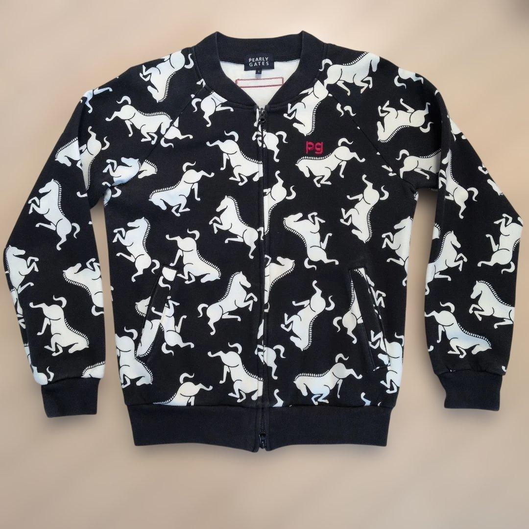 【 PEARLY GATES 】ホース柄 セットアップ（ size 1 ）