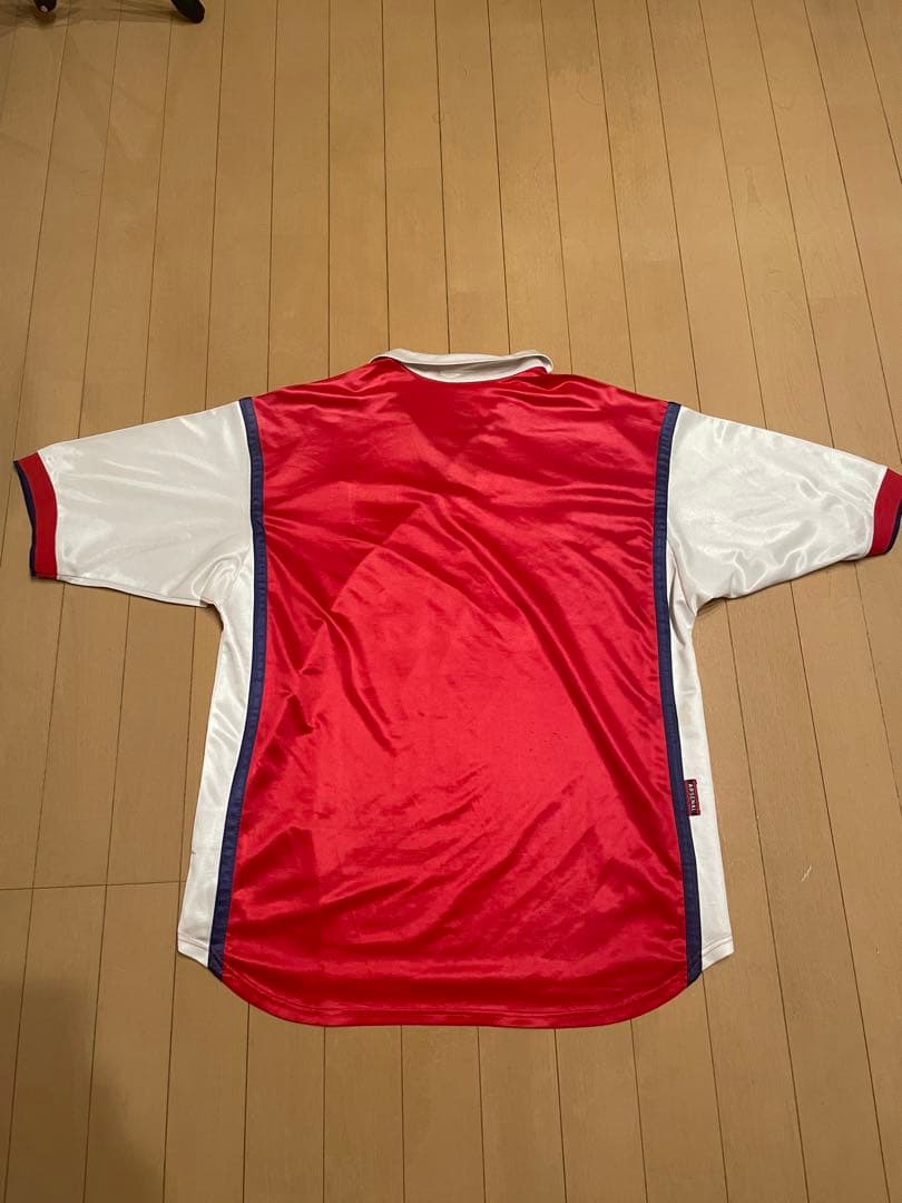 【希少】アーセナルFC 98/99 ホーム レプリカユニフォーム Lサイズ