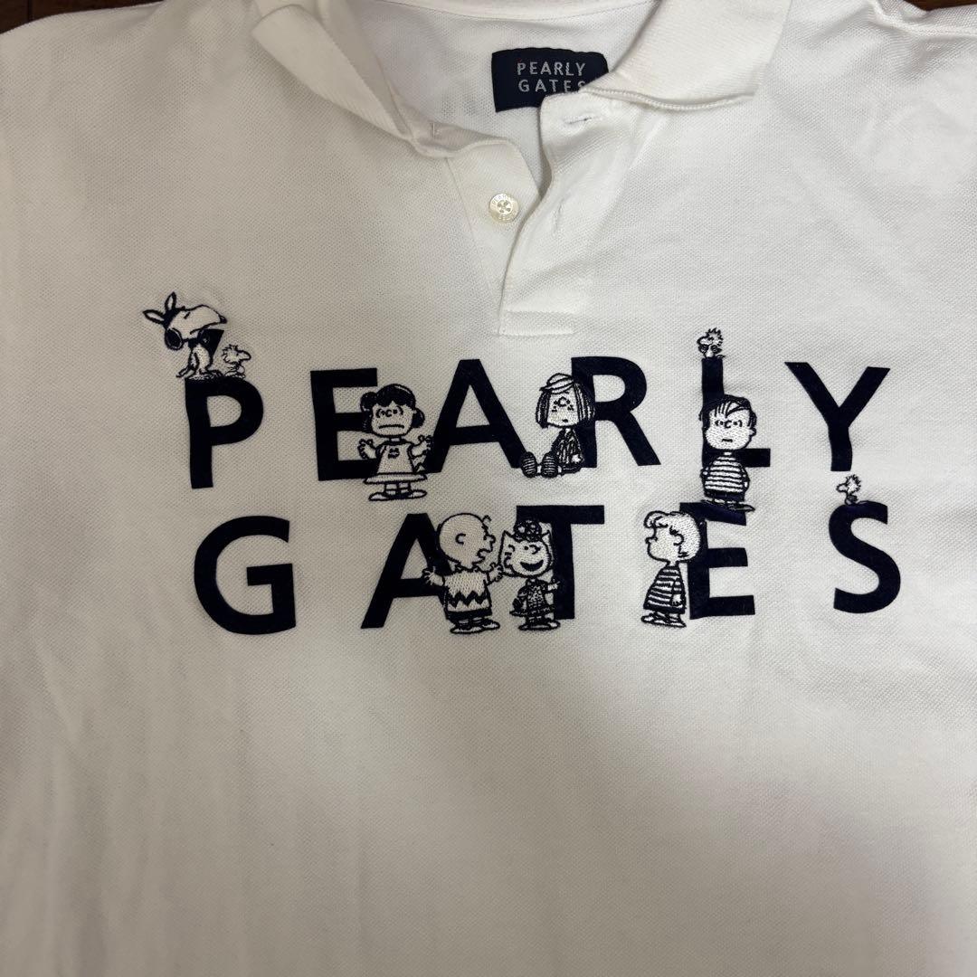 PEARLYGATES×スヌーピー　限定コラボ　半袖ポロシャツ　サイズ5