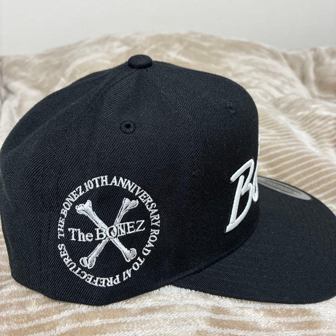 The BONEZ 10th Anniversary cap 黒