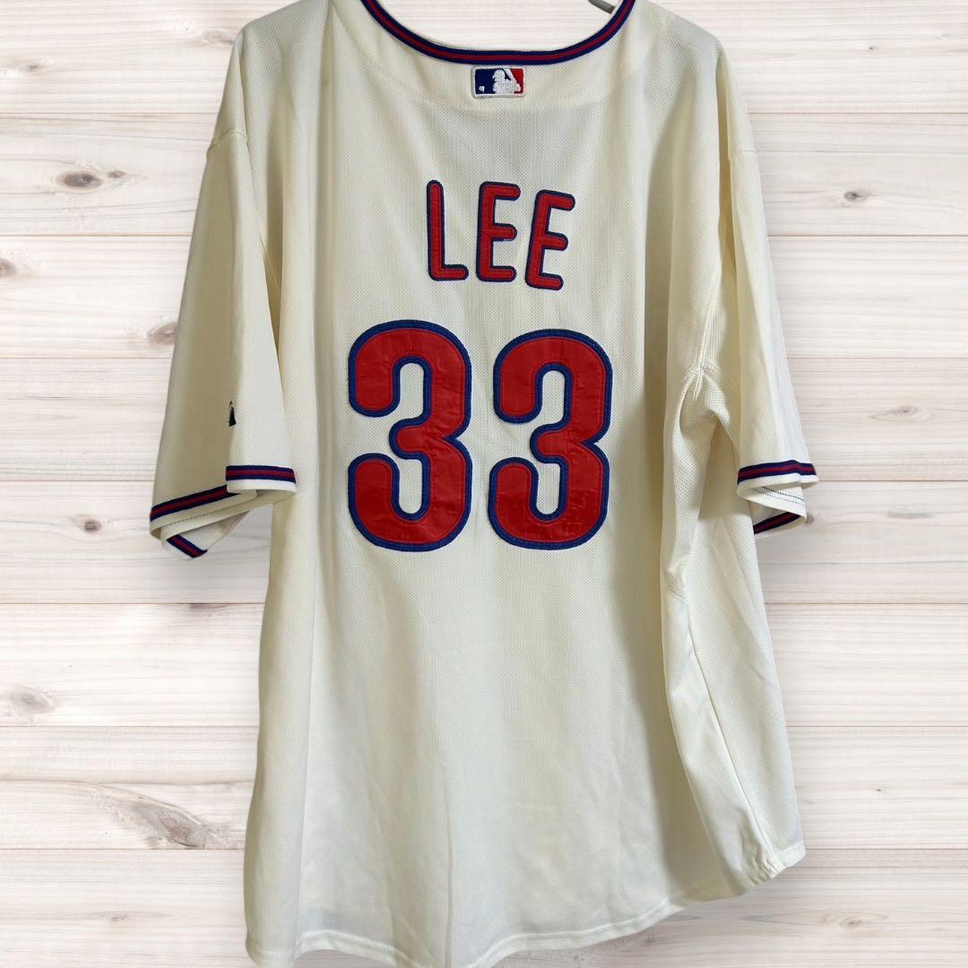 アメリカ製　Phillies LEE 33 majestic 54size