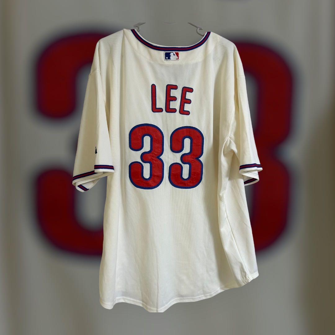 アメリカ製　Phillies LEE 33 majestic 54size