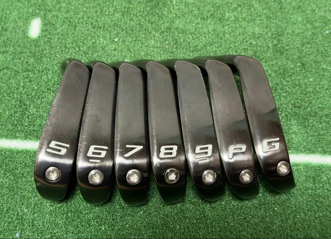 【美品】BALDO TT TOUR AIR IRON TA BLACK 5-GW