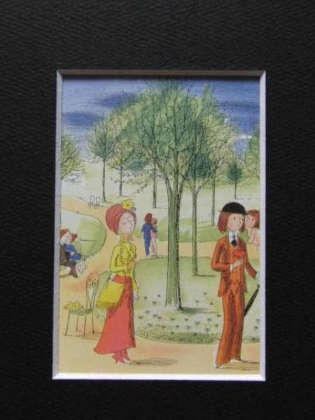 レイモン・ペイネ、【春がきました、森にも野にも。】、希少な画集より