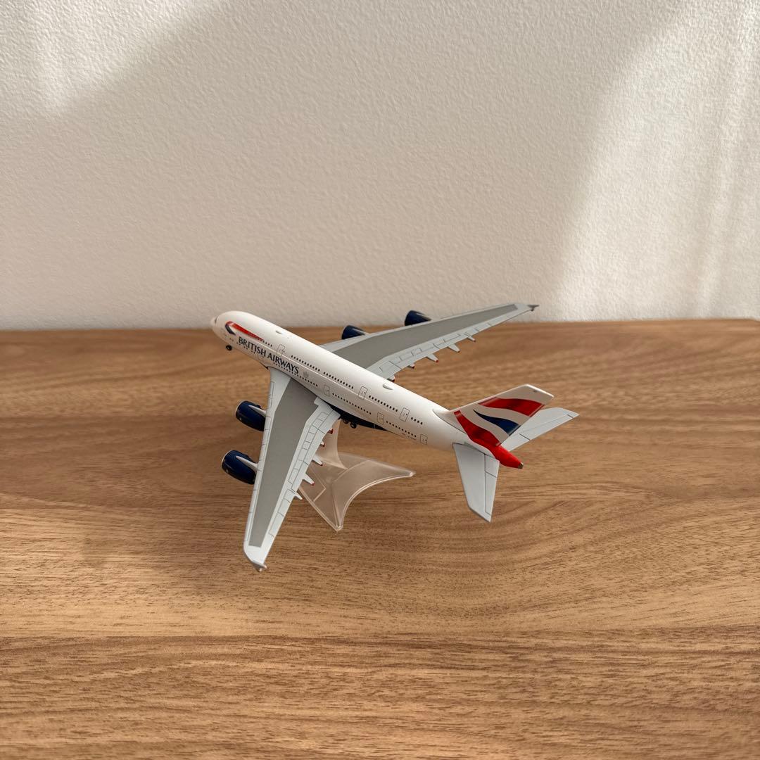 航空機・ヘリコプター Herpa wings British Airways A380 1/500