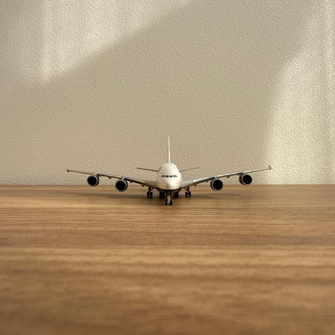 航空機・ヘリコプター Herpa wings British Airways A380 1/500