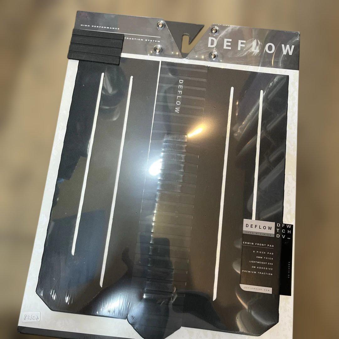 デフロー　DEFLOW ERWIN FRONT PAD - BLACK vol2
