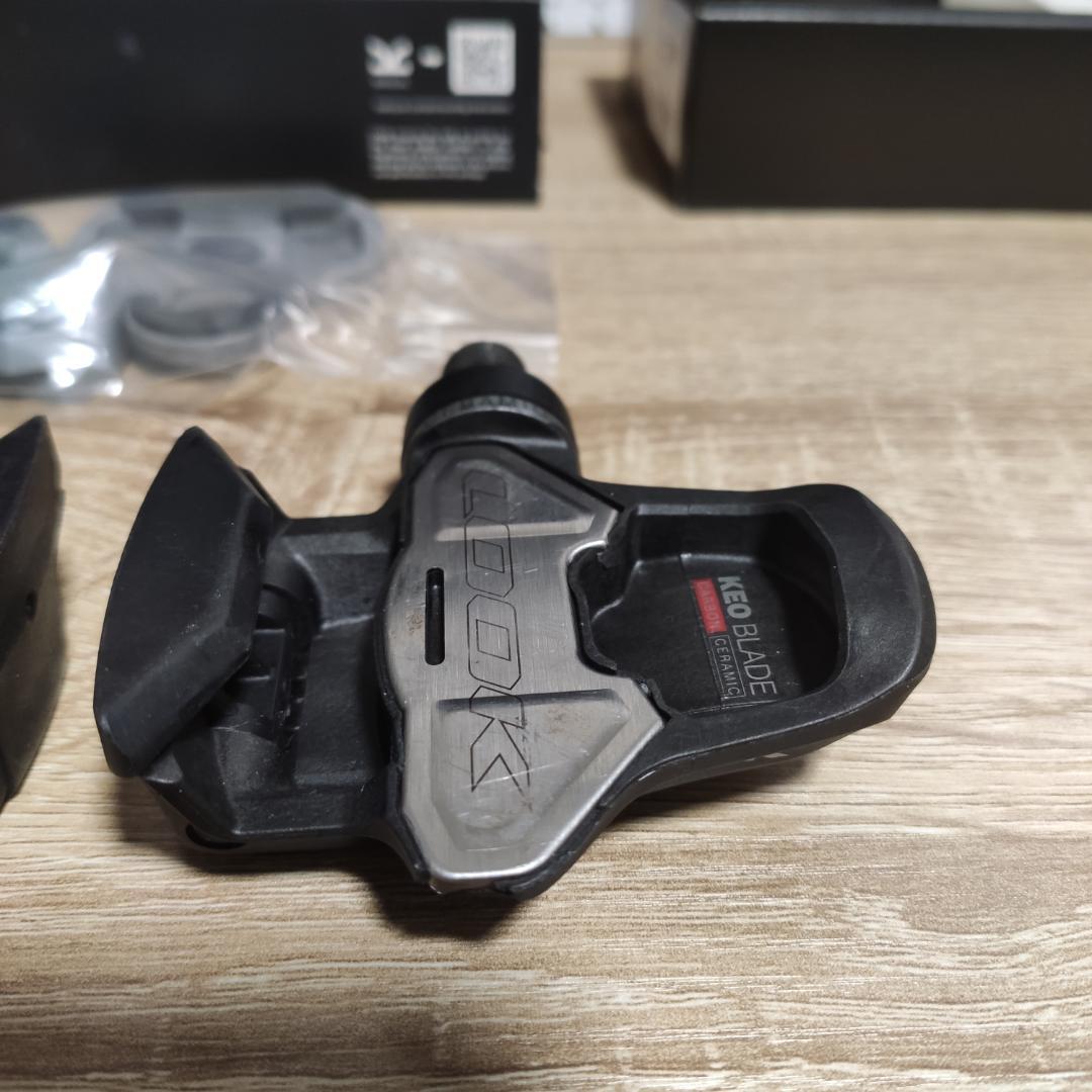 LOOK KEO BLADE CARBON CERAMIC ペダル 中古・難あり