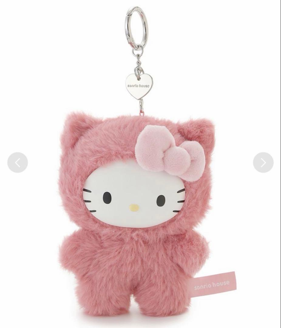 【袋未開封・新品】フラッフィー ハローキティ チャーム Cherry