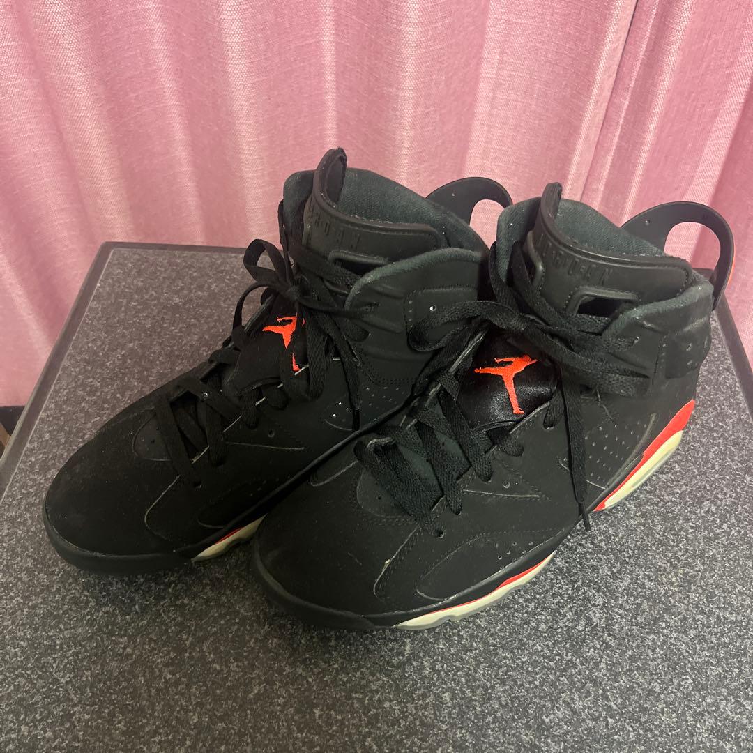 Air Jordan 6 ブラック/オレンジ 27.5cm