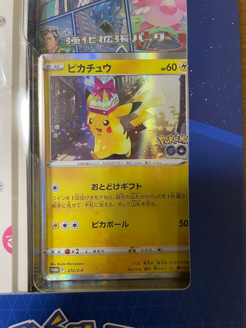 【2点セット】ポケカ　ポケモンGO カードファイルセット