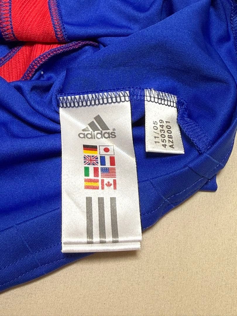 サッカーフランス代表06 w杯ホームユニフォームジダン