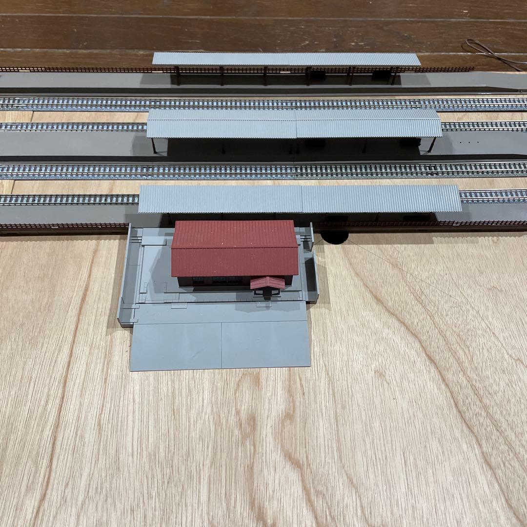 TOMIX 木造駅舎　ホームセット