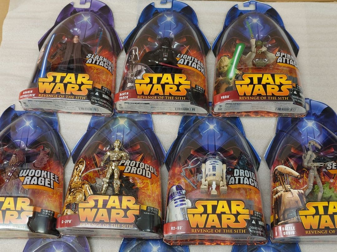 スターウォーズエピソード3 フィギュア 10体セット【さらに値下げ】