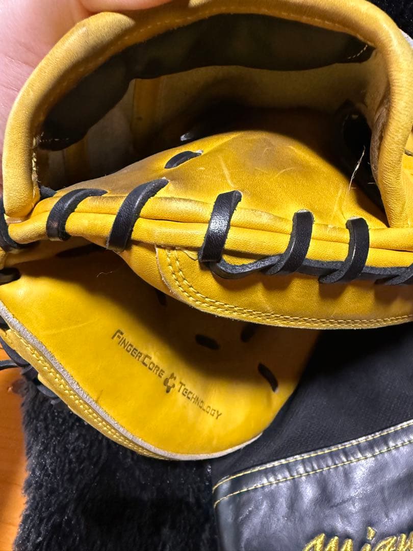 MIZUNO ミズノプロ 硬式用 右利き用 キャッチャーミット