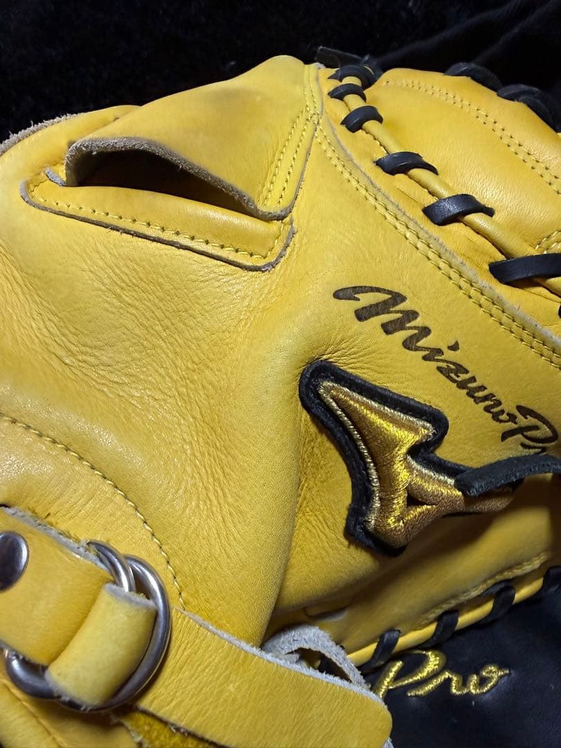 MIZUNO ミズノプロ 硬式用 右利き用 キャッチャーミット