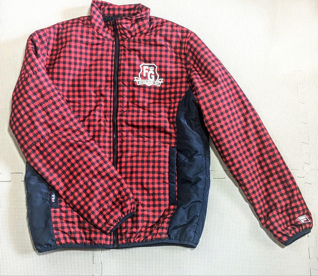 美品!FILA GOLF フィラゴルフ ロゴプリント中綿セットアップ(M)