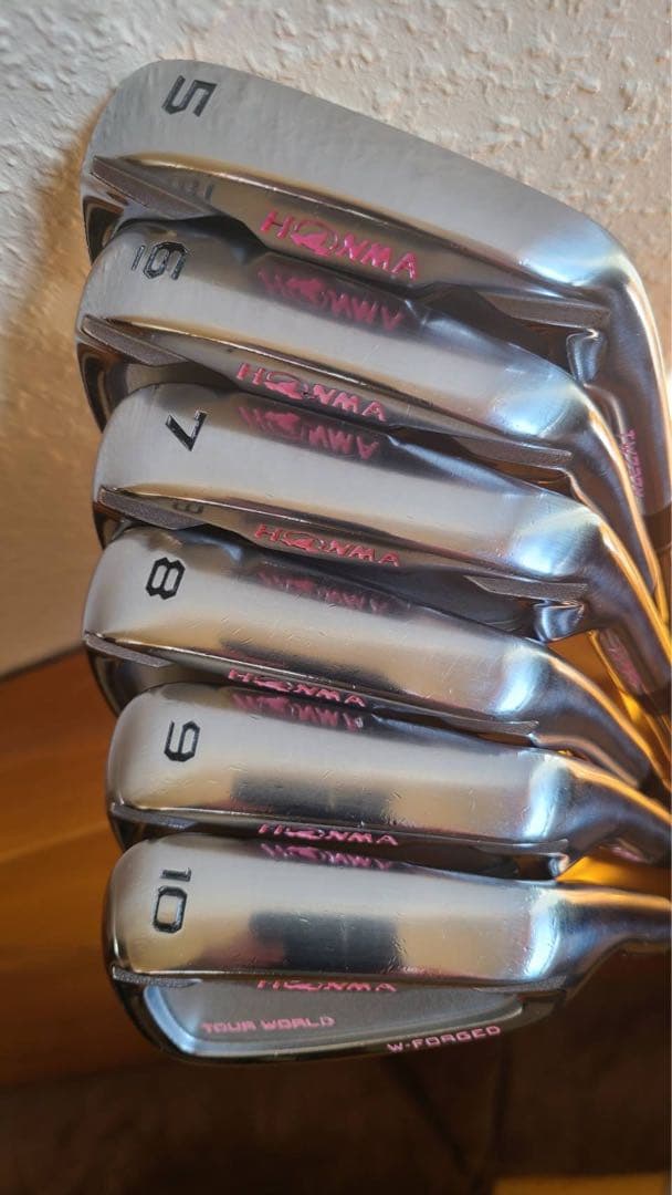 HONMA TW737vアイアンセット5～9・PW 美中古☆ホンマ