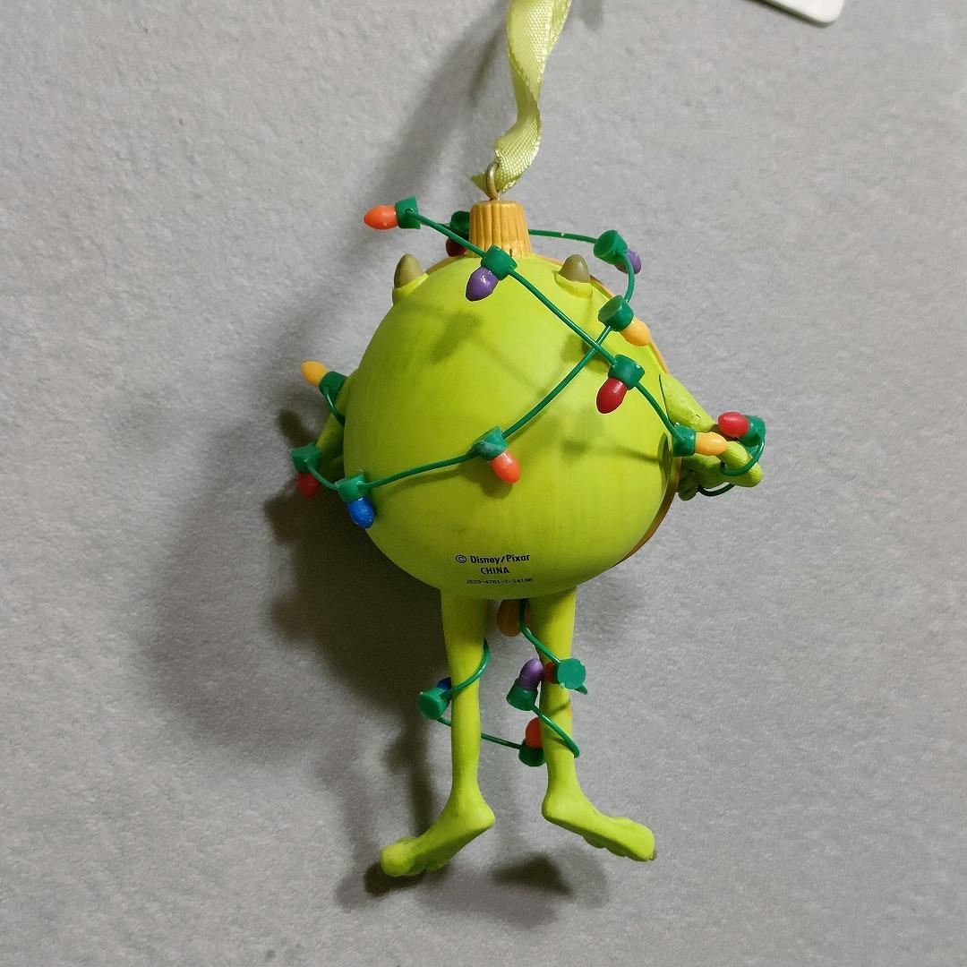 希少 マイク クリスマスオーナメント ディズニー モンスターズ・インク