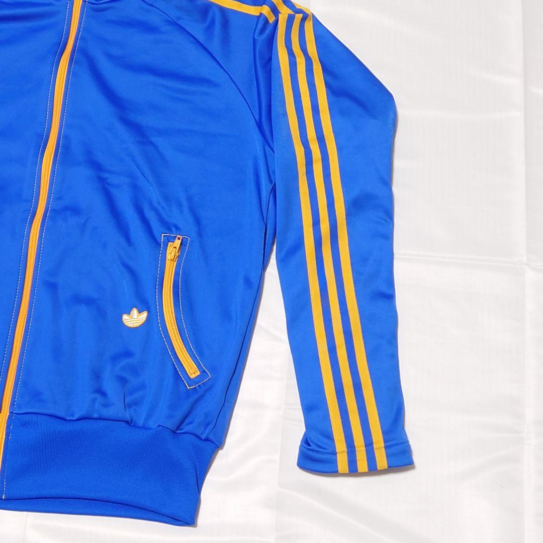 adidas トラックジャケット　トレフォイル　曲がりポケット　70'S復刻
