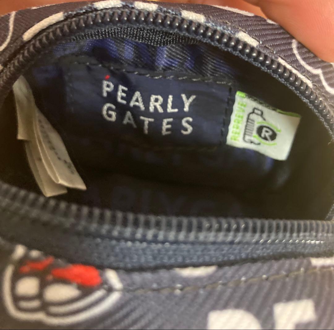 【レア】PEARLY GATES パーリーゲイツ　どうしちゃたPG　ボールポーチ