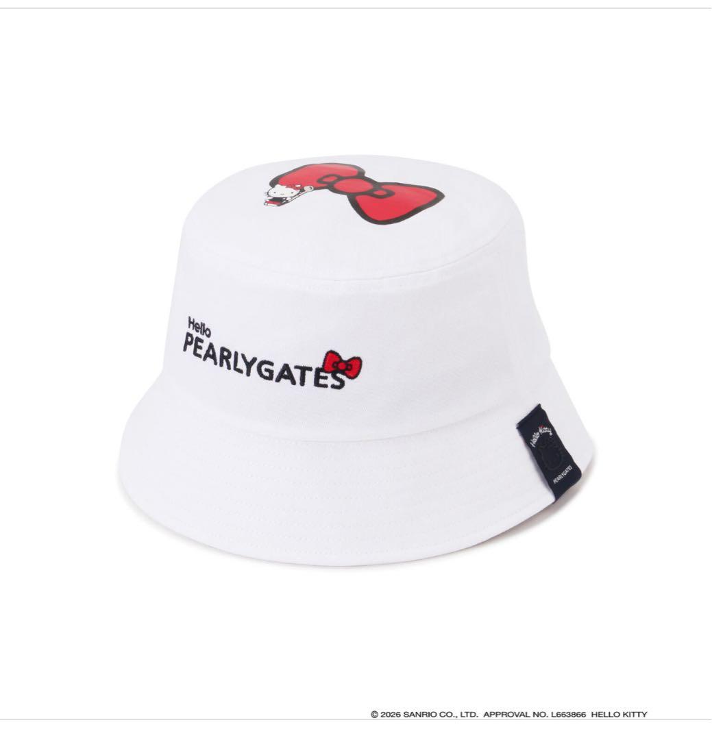 Hello Kitty x PEARLY GATES コラボハット限定品