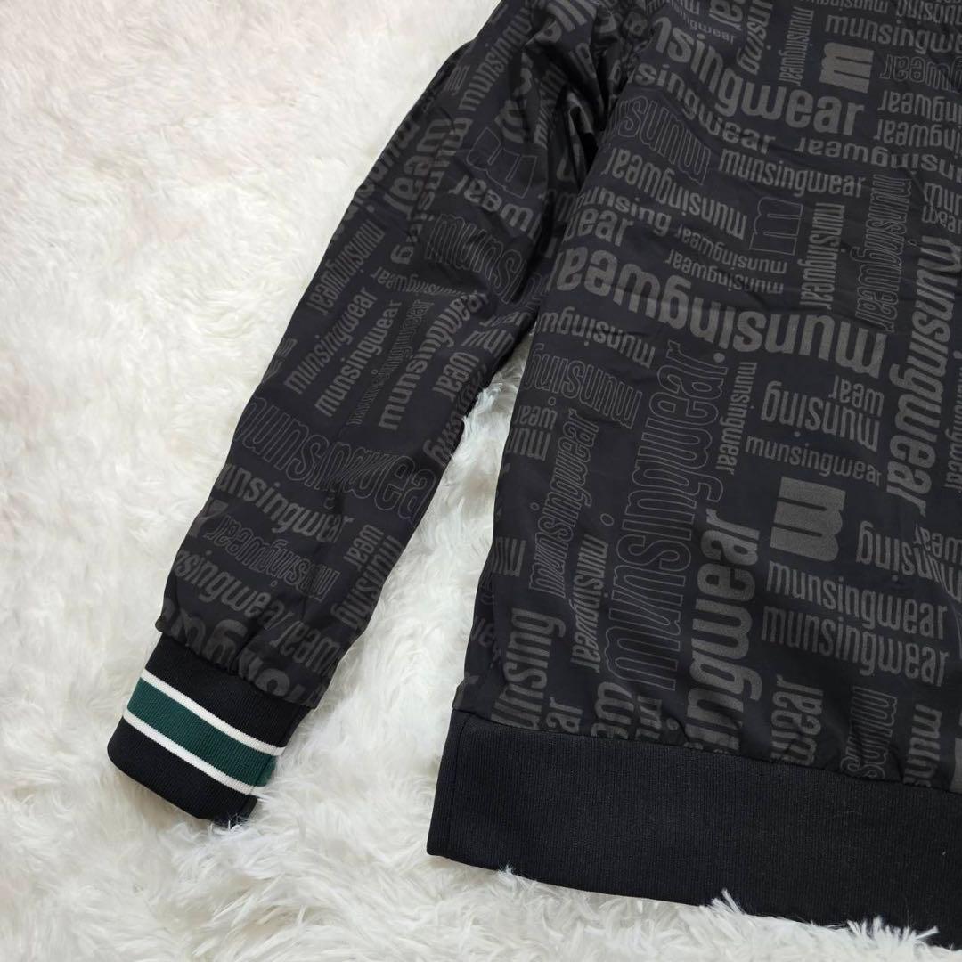 munsing wear 【マンシングウェア】ジャケット 黒 M ゴルフウェア