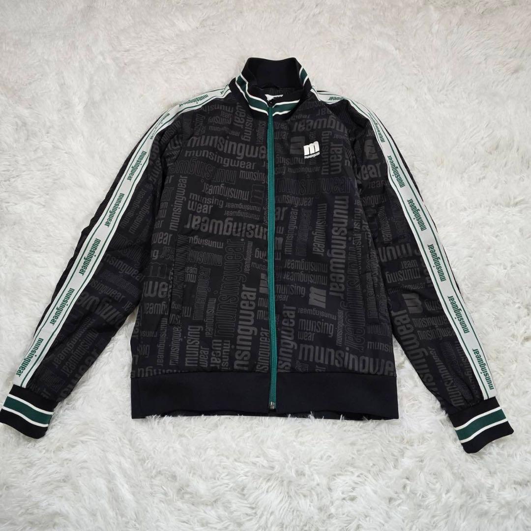 munsing wear 【マンシングウェア】ジャケット 黒 M ゴルフウェア