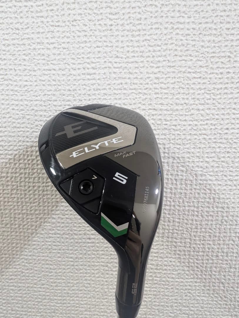 【美品】キャロウェイ　ELYTE MAX FAST　5U　25　S　ELDIO