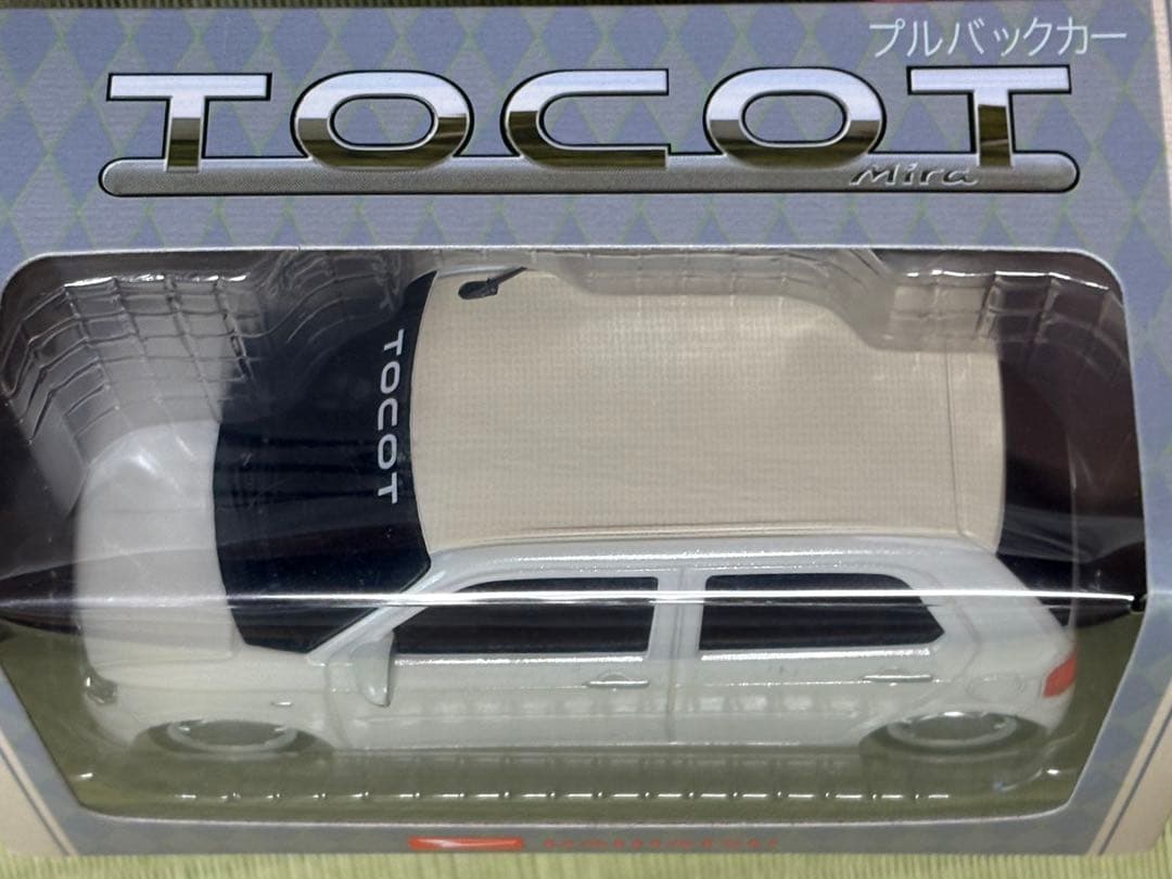 プルバックカー DAIHATSU ダイハツ トコット パールホワイトⅢ